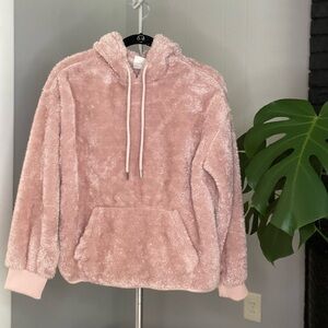 Plush in Pink Hoodie